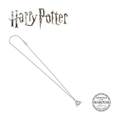 HARRY POTTER EMBELLISHED WITH SWAROVSKI® CRYSTALS DEATHLY HALLOWS NECKLACE