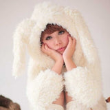 Kawaii Rabbit Long Ears Fluffy Coat High Quality -COAT