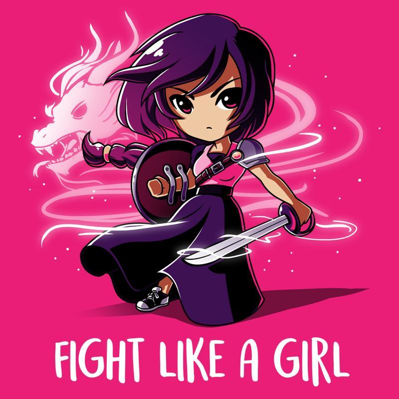 Fight Like A Girl - Tshirt