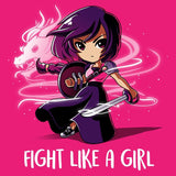 Fight Like A Girl - Tshirt