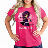Fight Like A Girl - Tshirt