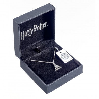 HARRY POTTER EMBELLISHED WITH SWAROVSKI® CRYSTALS DEATHLY HALLOWS NECKLACE