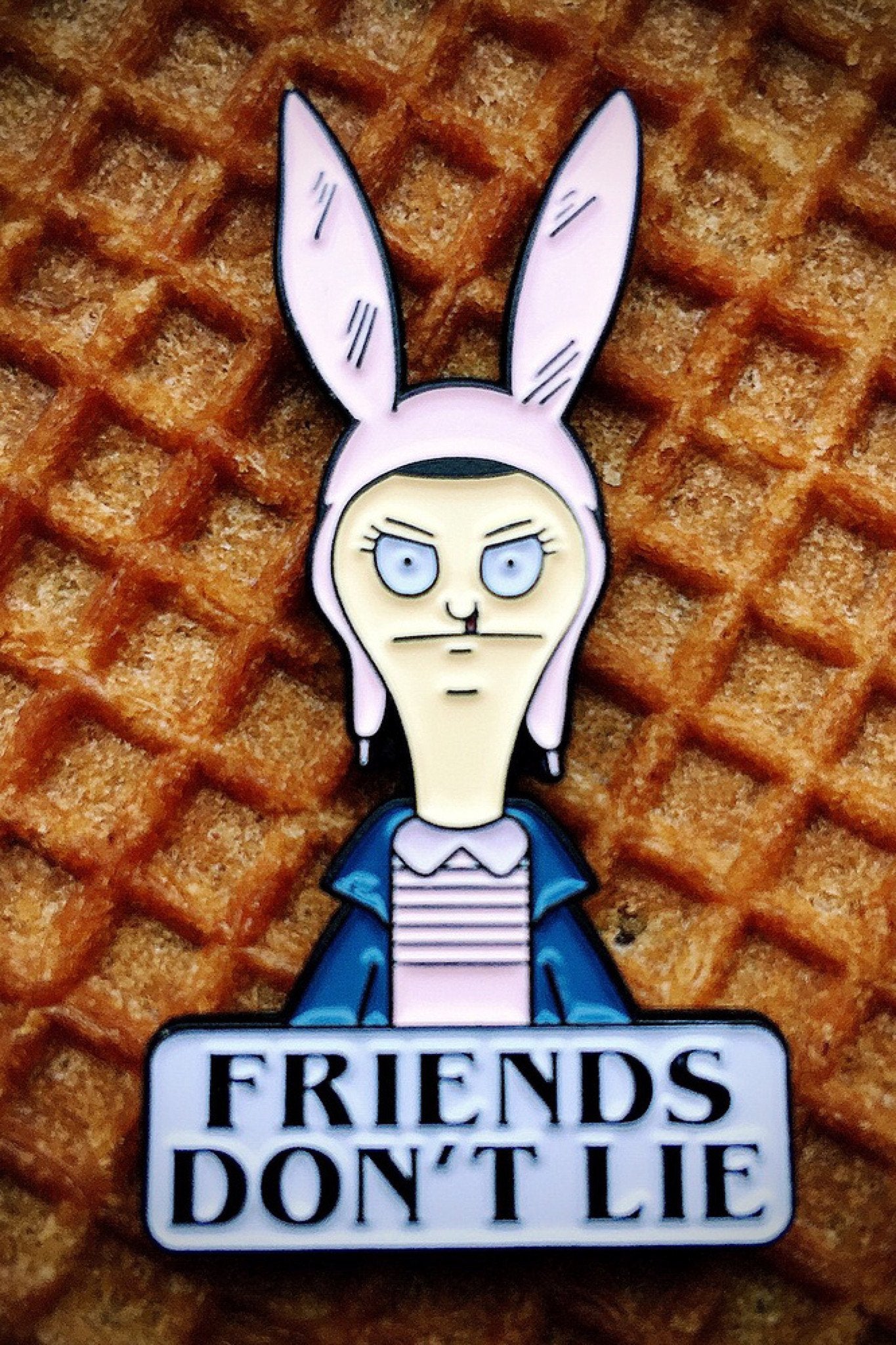 EL-LOUISE: Stranger Things x Bob's Burgers Enamel Pin
