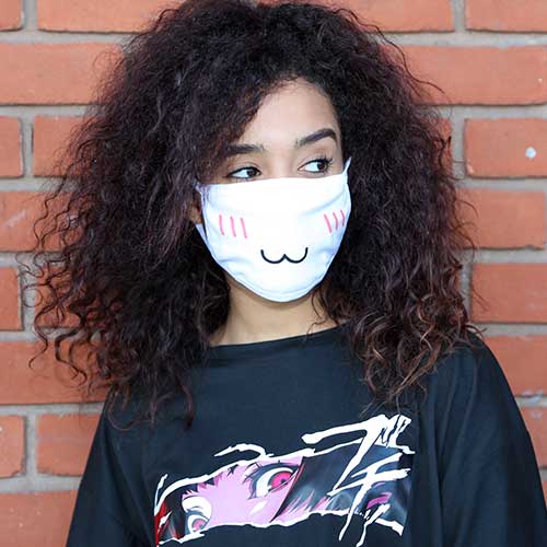 Dust Mask Emoji Kitty Smile