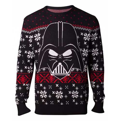 STAR WARS Star Wars The Last Jedi Darth Vader Christmas Knitted Sweater