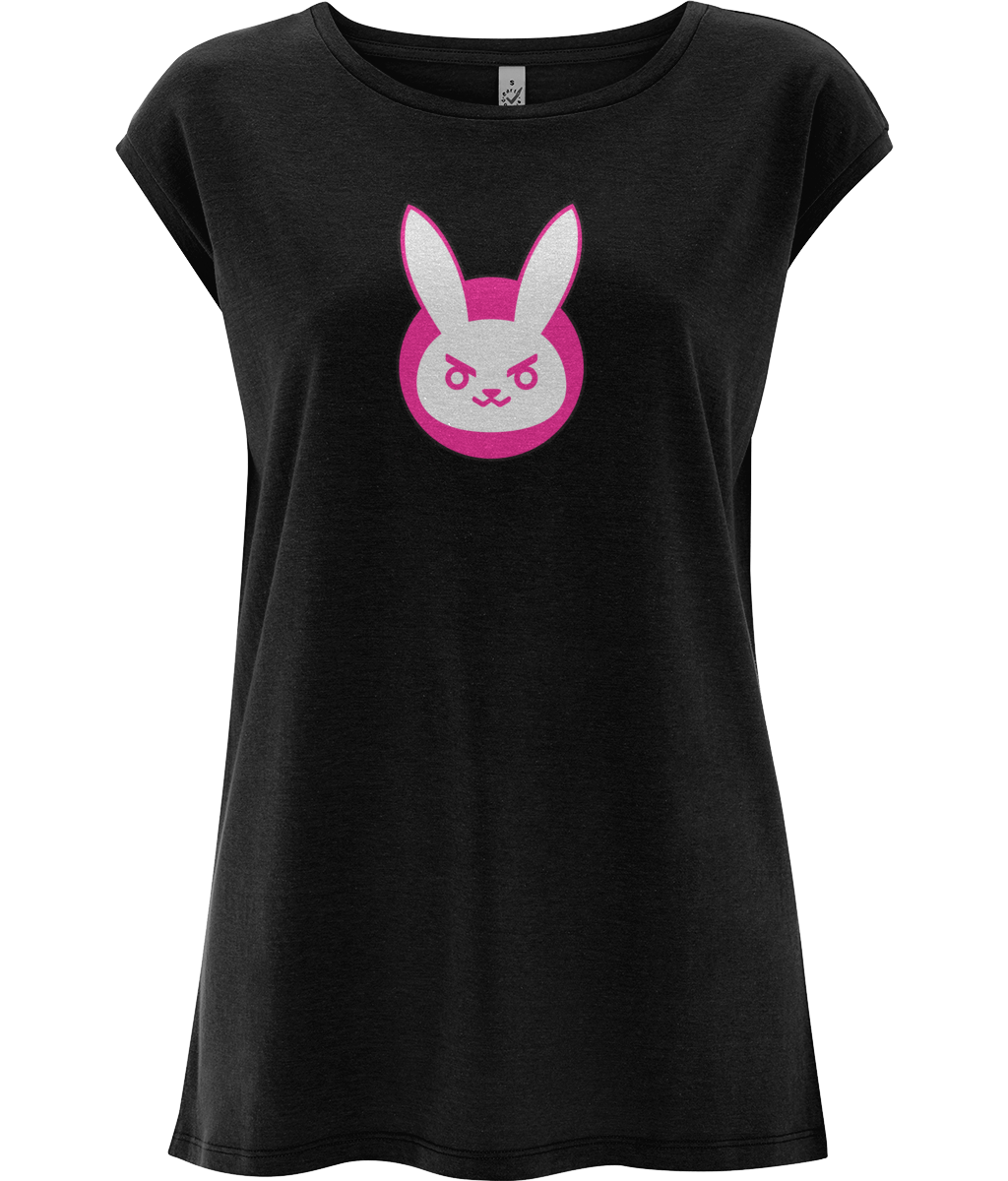 Organic Sleeveless Top D.Va Bunny Logo