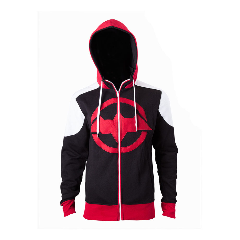 DC COMICS Batman Arkham Knight Red Hood Logo Hoodie