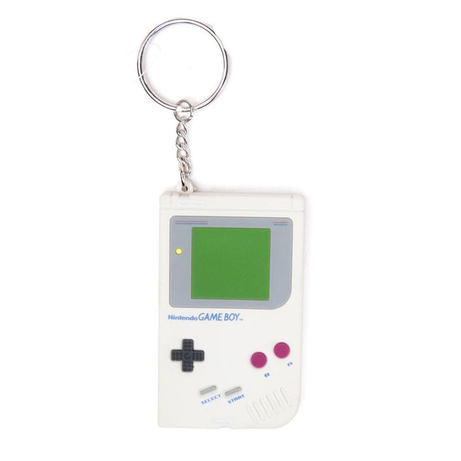 NINTENDO Original Rubber Gameboy Keyring, Multi-Coloured (KE201501GBA)