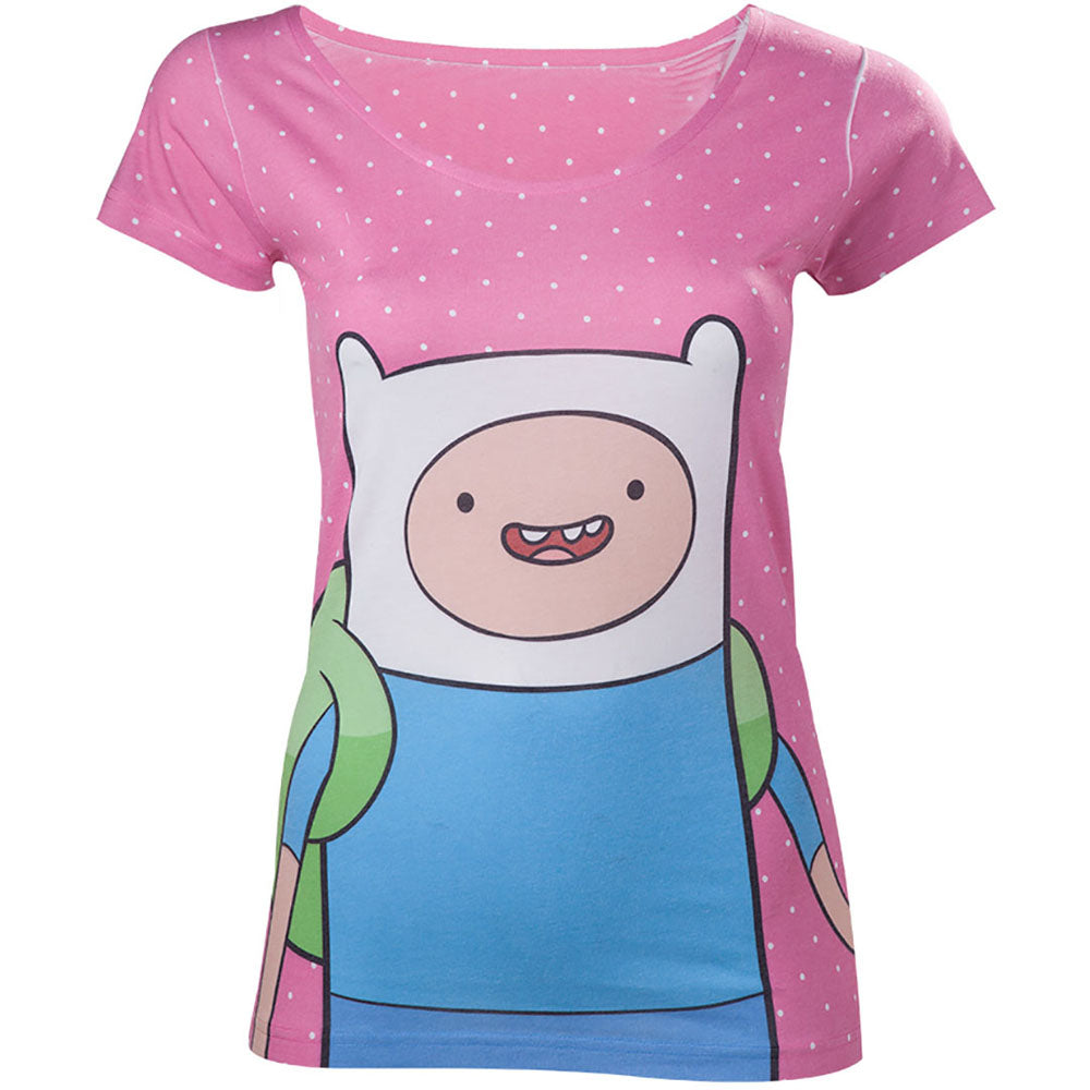 ADVENTURE TIME Finn with Dots Women's T-Shirt