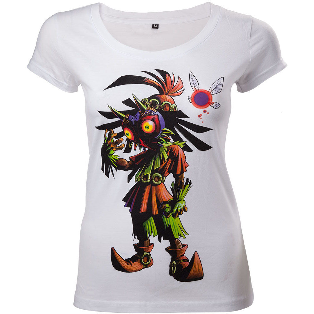 NINTENDO Legend of Zelda Majora's Mask Women's Skinny T-Shirt