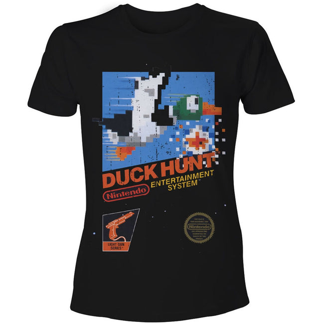 NINTENDO Duck Hunt Game Cover  T-Shirt