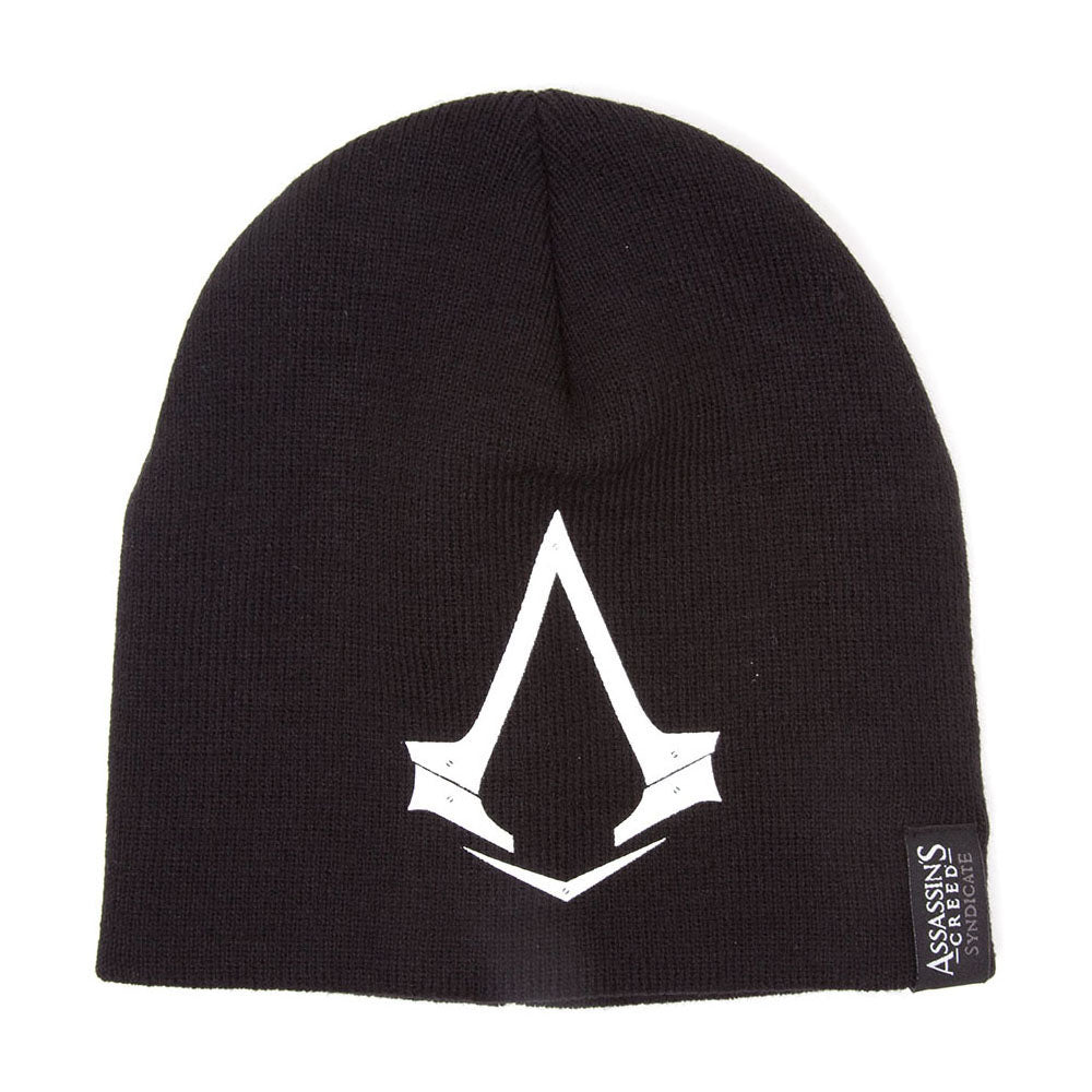 ASSASSIN'S CREED Syndicate Brotherhood Crest Beanie, One Size, Black/White