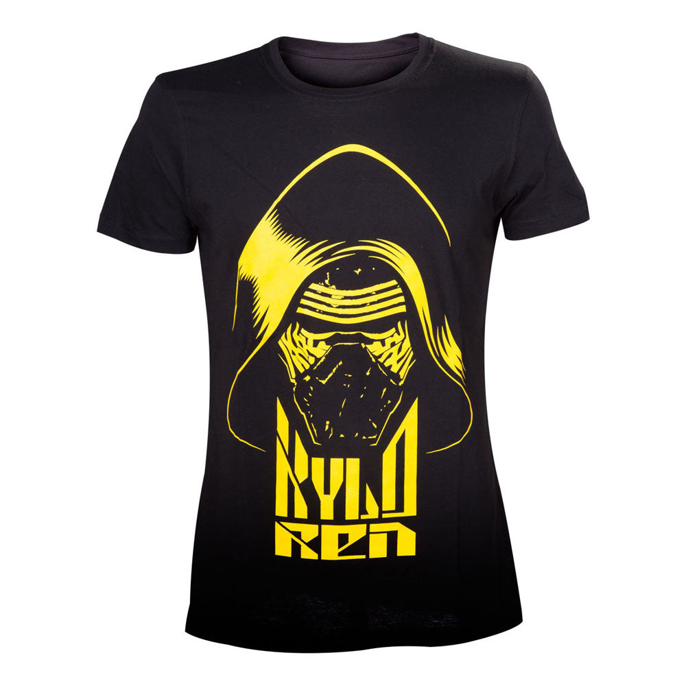 STAR WARS VII The Force Awakens  Kylo Ren Yellow Face T-Shirt