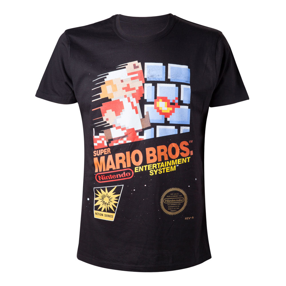 NINTENDO Super Mario Bros. Classic NES Games Case T-Shirt