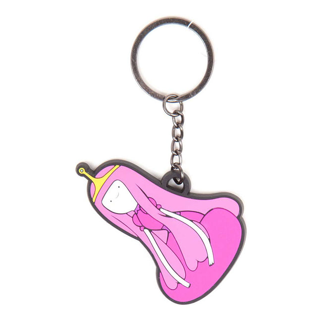 ADVENTURE TIME Princess Bubblegum Rubber Keychain, One Size, Multi-Colour