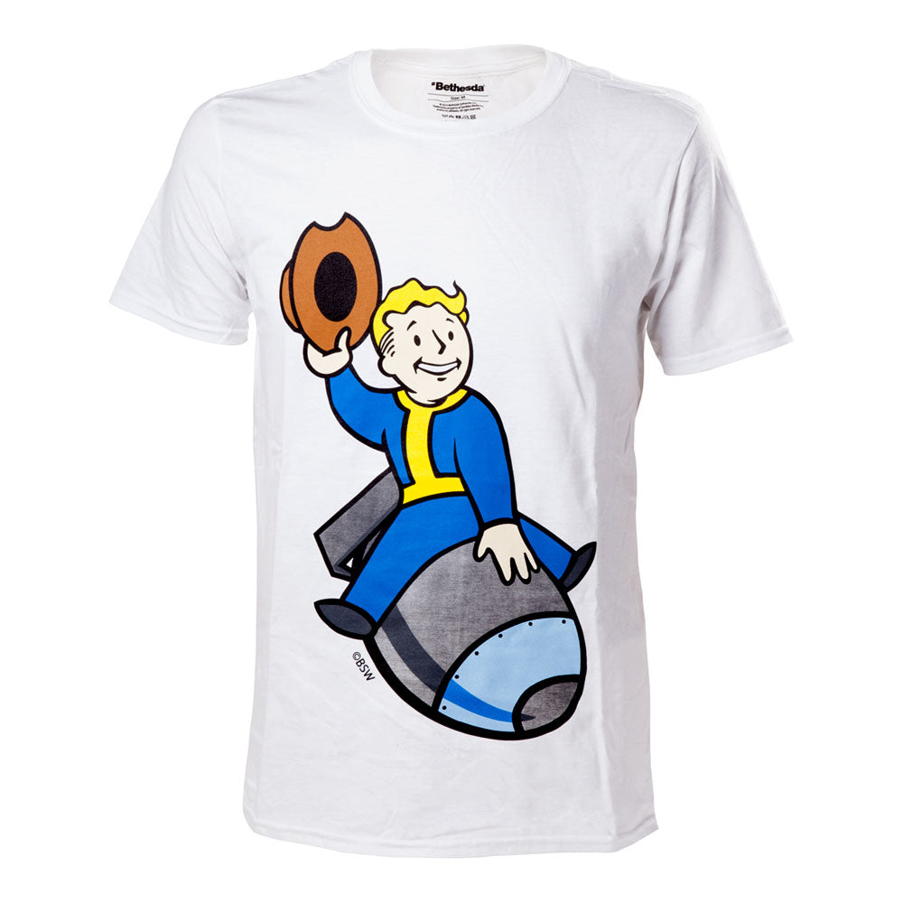 FALLOUT 4  Vault Boy Bomber T-Shirt