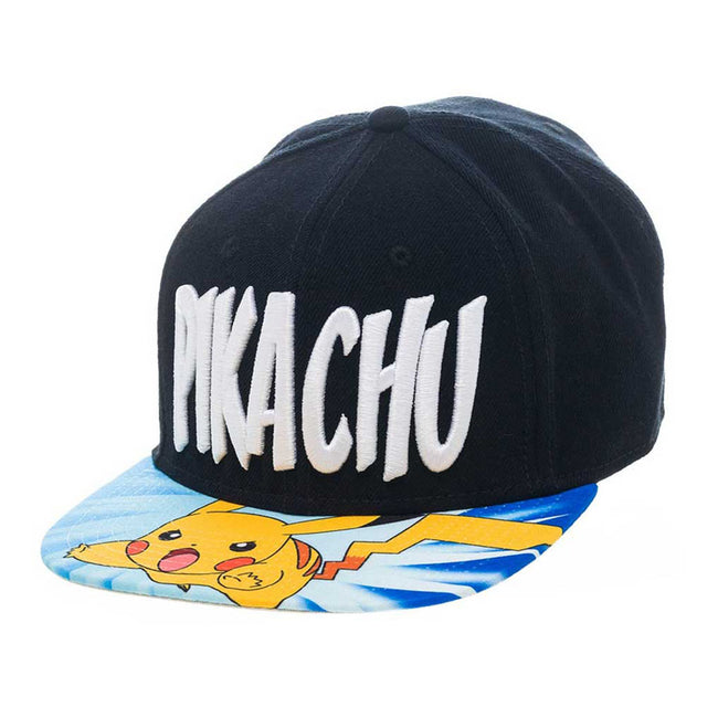 POKEMON Lightning Pikachu Snapback Baseball Cap, One Size, Multi-Colour (SB2H6GPOK)