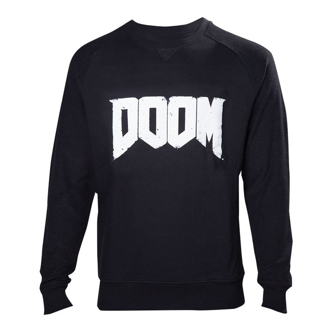 DOOM Men's Logo Sweater, Extra Extra Large, Black (SW240002DOO-2XL)