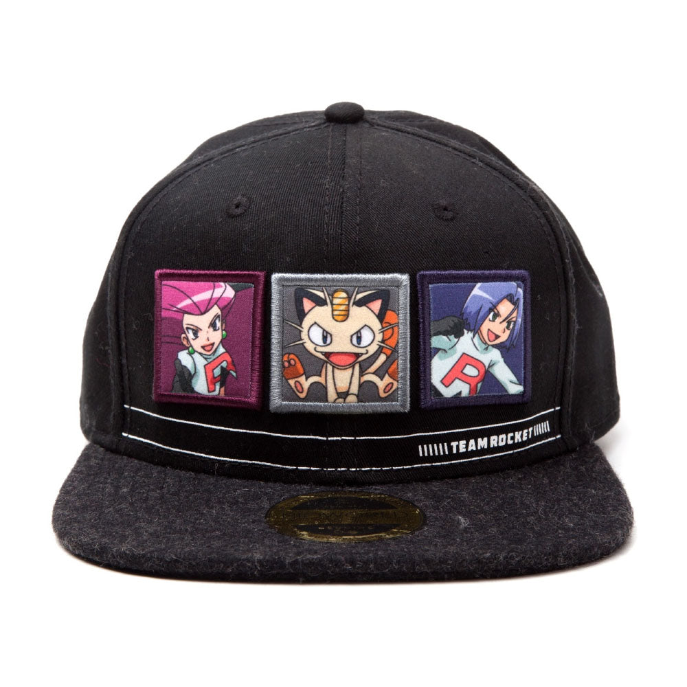 POKEMON Team Rocket Snapback Baseball Cap,