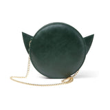 NINTENDO Legend of Zelda Golden Hylian Royal Crest Purse Wallet with Attached Chain, Female, Dark Green (GW140126ZEL)