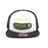 RICK AND MORTY I'm Pickle Rick Trucker Cap, Black/White (TC681162RMT)