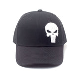 MARVEL COMICS The Punisher Varsity Adjustable Cap, Black (BA020282PUN)