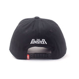 MARVEL COMICS The Punisher Varsity Adjustable Cap, Black (BA020282PUN)