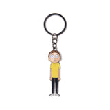 RICK AND MORTY Morty with Moveable Head Metal Keychain, Multi-colour (KE567477RMT)