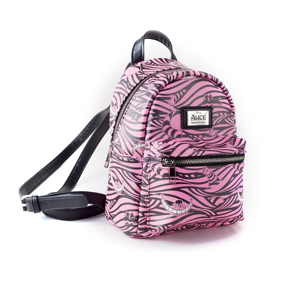 DISNEY Alice in Wonderland Cheshire Cat All-over Print Ladies Backpack, Female, Pink/Black (BP420084AIW)