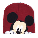 DISNEY Mickey Mouse Magic Jacquard Beanie, Female, Red (KC205616MCK)