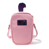 DISNEY Mary Poppins Glitter Umbrella Shaped Shoulder Bag with Shoulder Strap, Female, Pink/Purple (LB063182DNY)