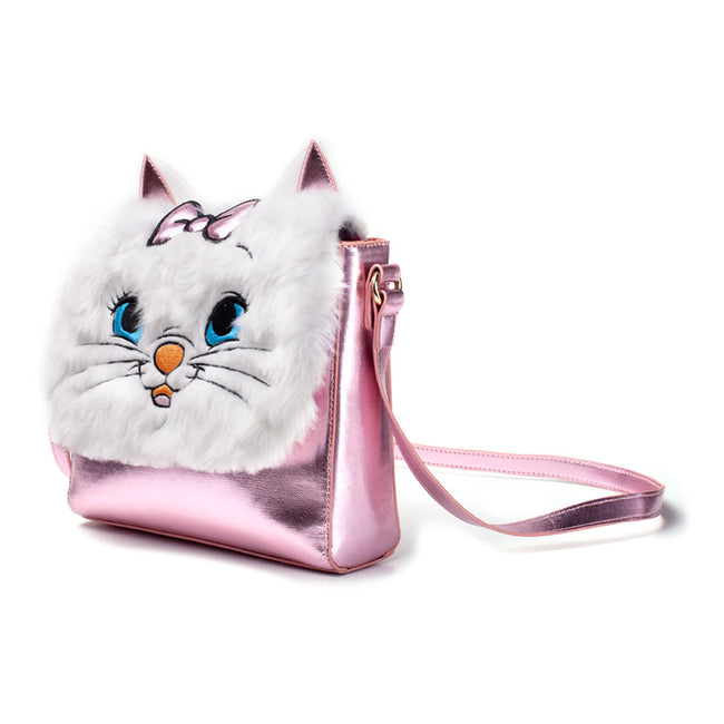 DISNEY The Aristocats Marie Shaped Shoulder Bag with Shoulder Strap, Female, Pink/White (LB201808MRR)