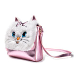 DISNEY The Aristocats Marie Shaped Shoulder Bag with Shoulder Strap, Female, Pink/White (LB201808MRR)