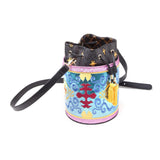 DISNEY Aladdin Magic Carpet Glitter Drawstring Bucket Bag, Female, Multi-colour (LB223532ALD)
