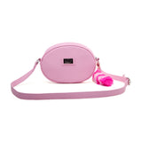 DISNEY Alice in Wonderland Cheshire Cat Shaped Shoulder Bag with Shoulder Strap, Female, Pink (LB682880AIW)