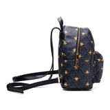 DISNEY Aladdin All-over Print Ladies Mini Backpack, Female, Black (MP303467ALD)