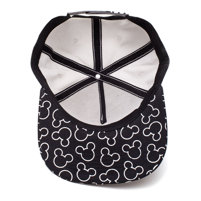 DISNEY Minnie Mouse Snapback Baseball Cap, Kids Boy, White/Black (SB045624MCK)
