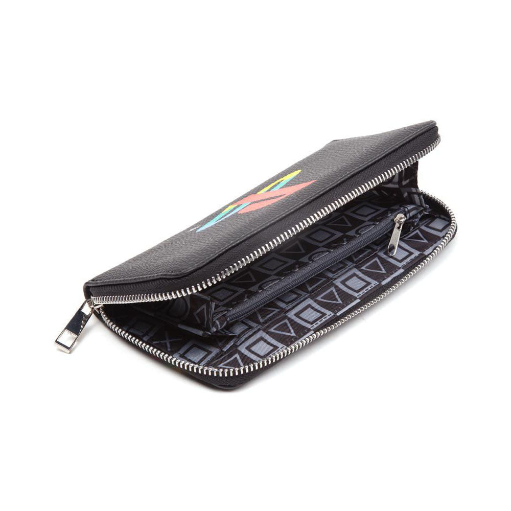 SONY Playstation Webbing Zip Around Purse Wallet