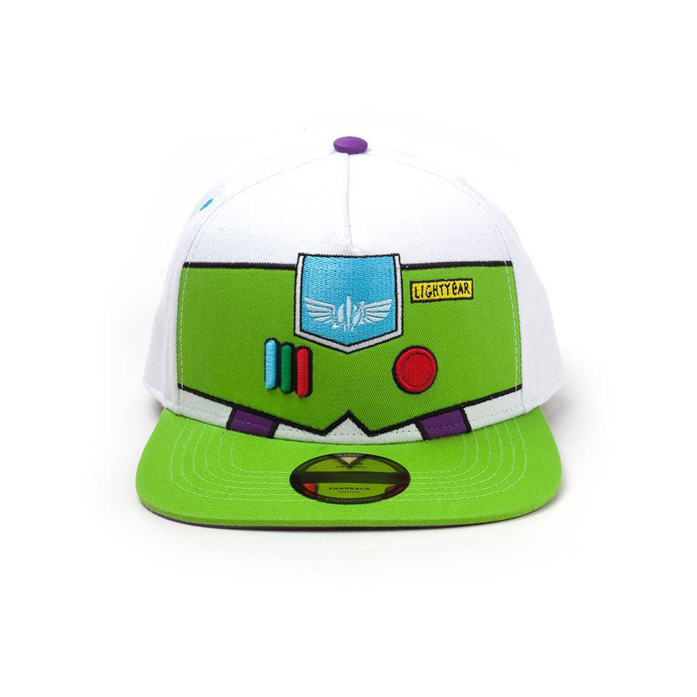 DISNEY Toy Story Embroidered Space Ranger Buzz Lightyear Snapback Baseball Cap, Unisex, Multi-colour (SB771766TOY)