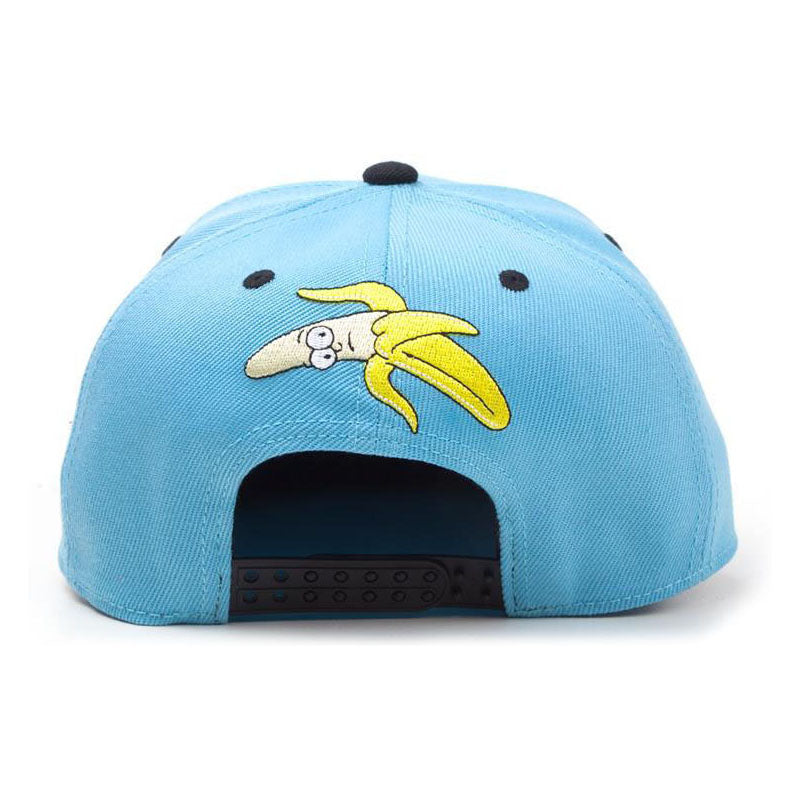 RICK AND MORTY Embroidered Banana Snapback Baseball Cap