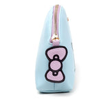 HELLO KITTY Zipped Ladies Makeup Bag, Female, Blue/Pink (CB232482HKT)