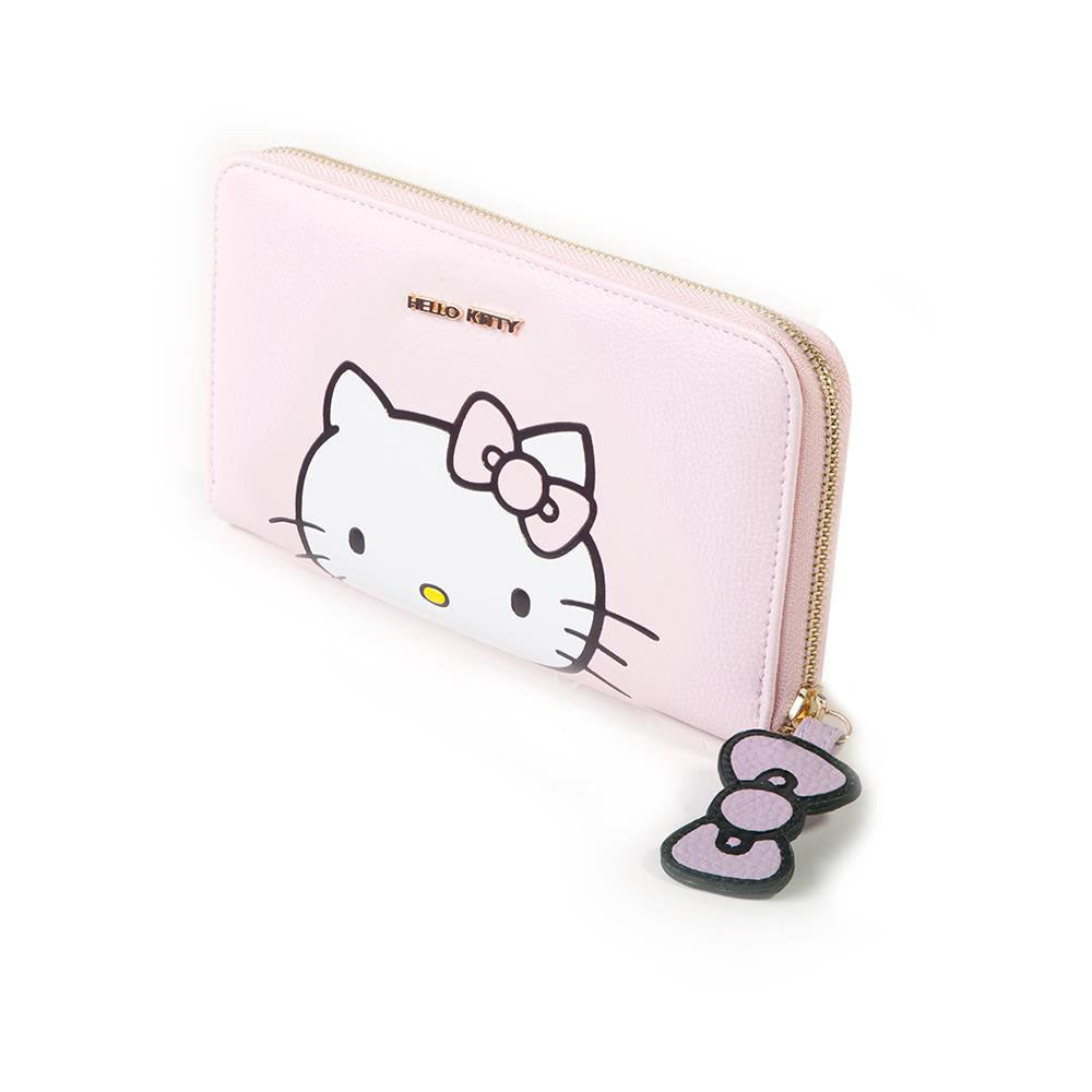HELLO KITTY Ladies Zip Around Purse, Female, Pink/Purple (GW276161HKT)