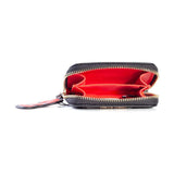 HELLO KITTY Ladies Zip Around Coin Purse, Female, Black/Red (GW665433HKT)