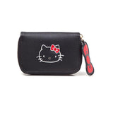 HELLO KITTY Ladies Zip Around Coin Purse, Female, Black/Red (GW665433HKT)