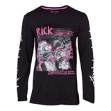 RICK AND MORTY Doodle Long Sleeve Shirt