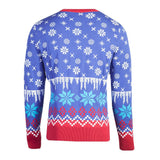 SESAME STREET Cookie Monster Knitted Christmas Sweater