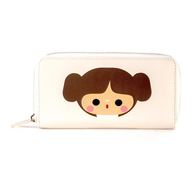STAR WARS A New Hope Classic Princess Leah Organa Zip-around Wallet Purse