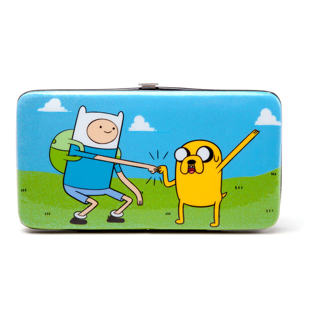 ADVENTURE TIME Finn and Jake All-over Print Hinge Purse Wallet