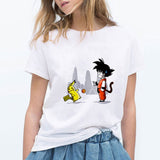 Women T Shirts Pokemon Puma Pika