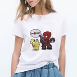 Women T Shirts Pokemon Puma Pika